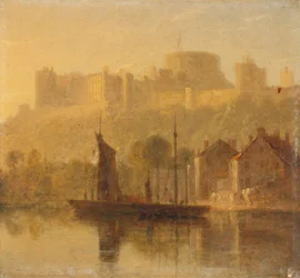 Castillo de Windsor desde el Támesis